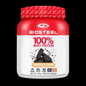 BioSteel Sports Nutrition - 100% Whey Protein Cookies N Cream (420g)