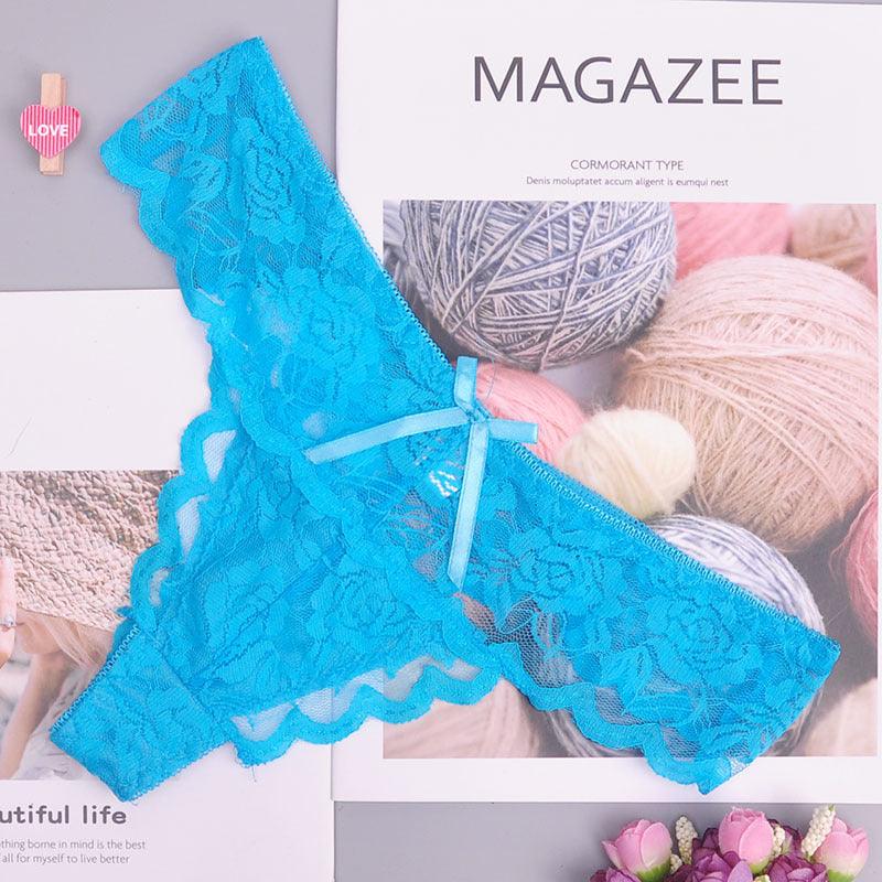 Women's Lace G-String Thong Underwear for Everyday Comfort