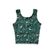 Youth Bamboo Longline Bralette-Style Tank | Celestial Floral
