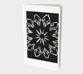 Small | Notebook | Black Stained Glass