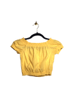 H&M Women Crop Tops Regular fit in Yellow - 0