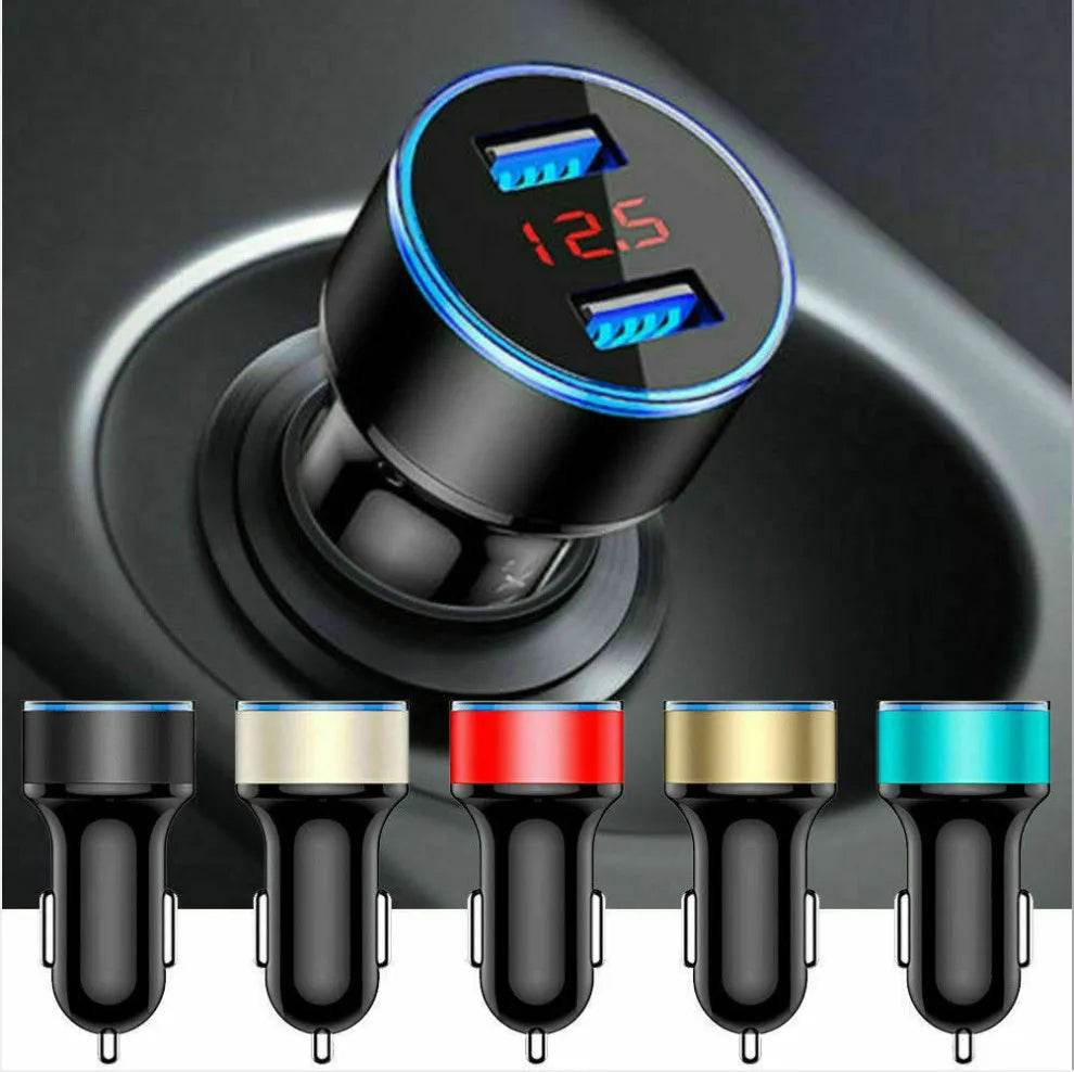 Fast Charging - Automobile Smart Digital LED display car charger