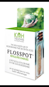 KMH Touches - Flosspot - Silk Dental Floss Refill (2pk)