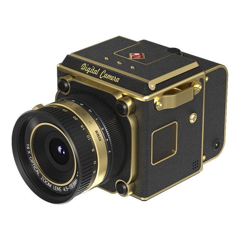Flip-Screen Compact Digital Camera, 64MP Entry-Level Point and Shoot