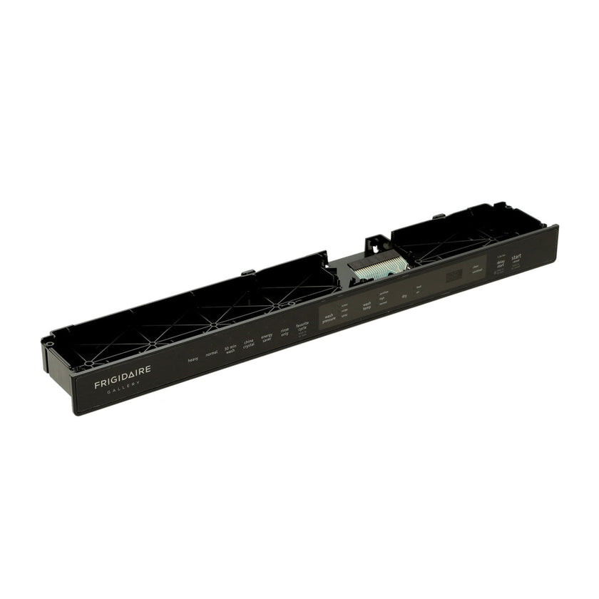 Frigidaire 117512430 Black Dishwasher Control Panel Assembly