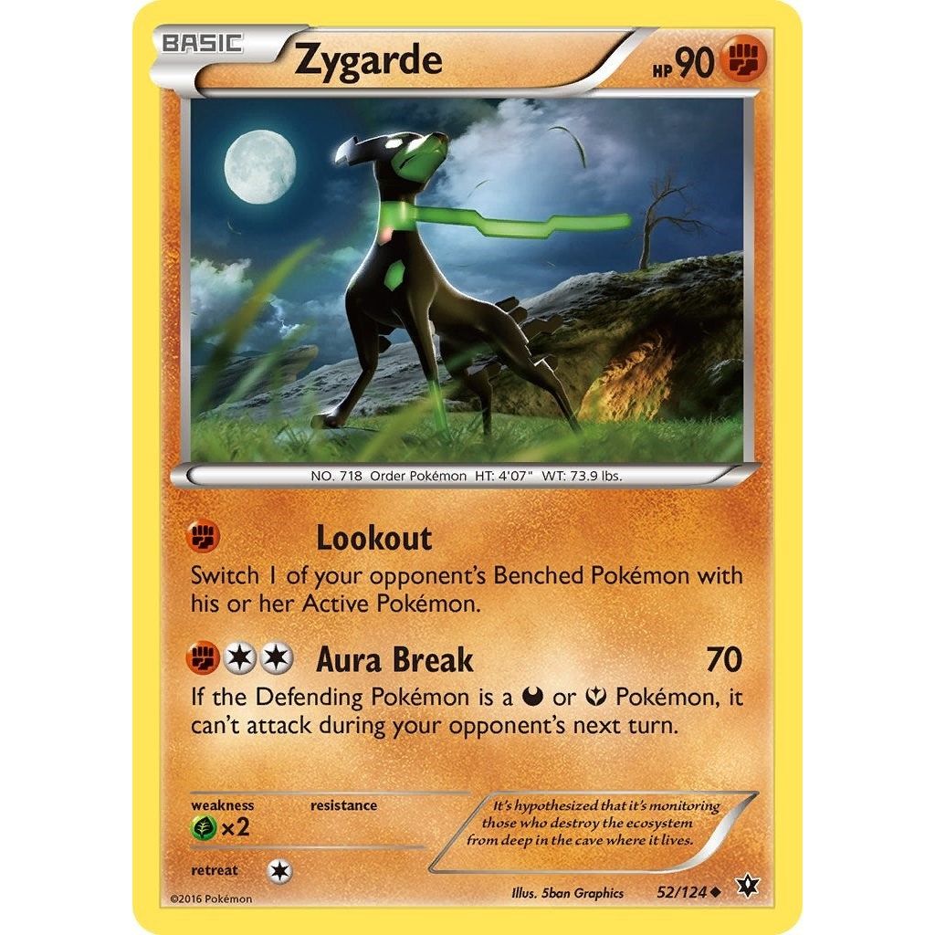 Zygarde (52) (52/124) (FCO)