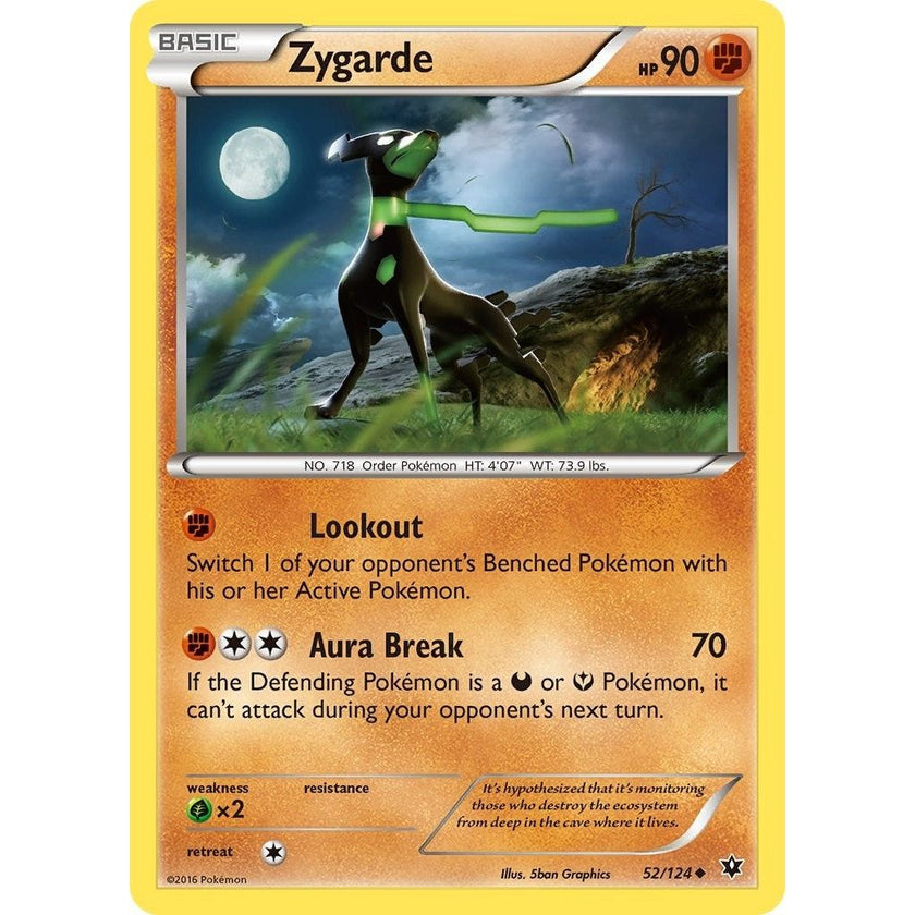 Zygarde (52) (52/124) (FCO)