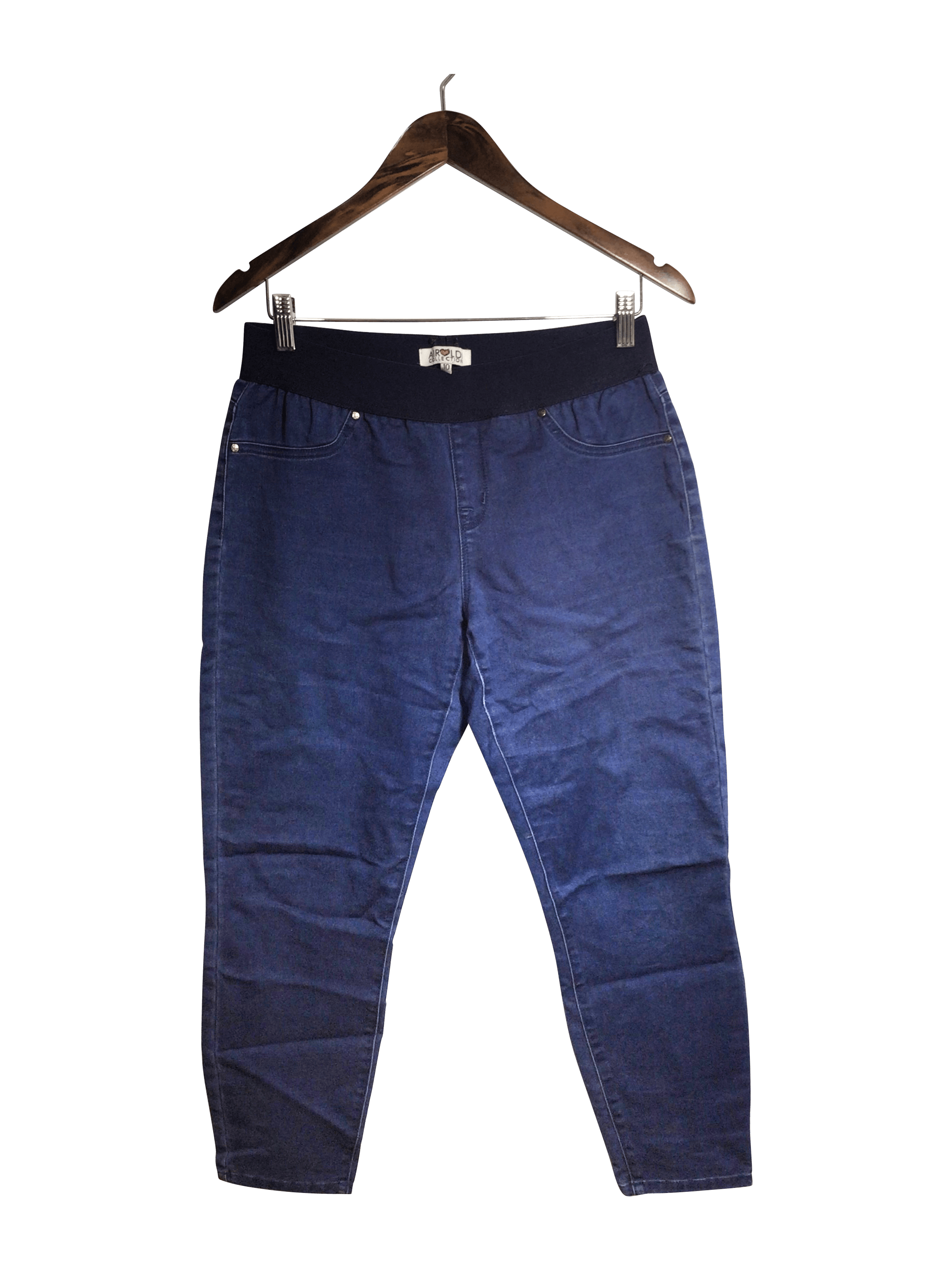AIROLDI COLLECTION Women Straight-Legged Jeans Regular fit in Blue - 10