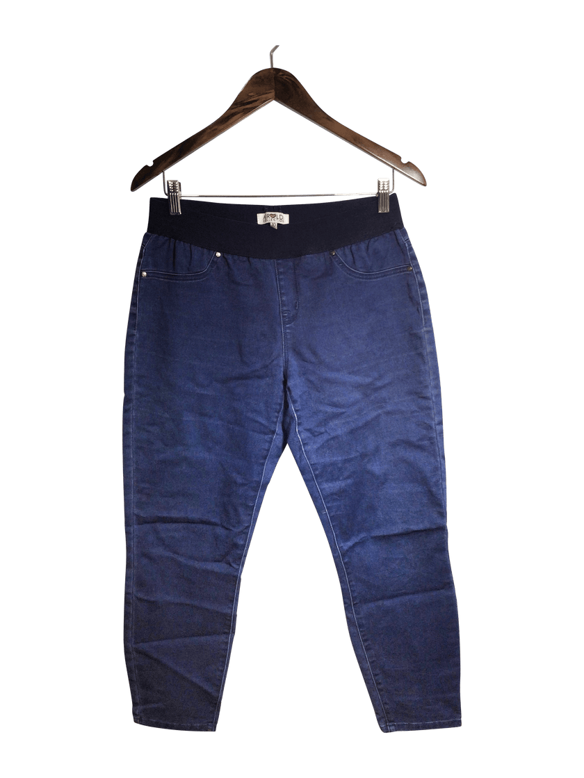 AIROLDI COLLECTION Women Straight-Legged Jeans Regular fit in Blue - 10