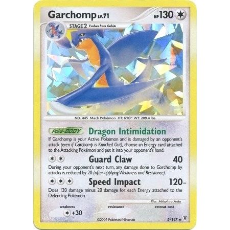 Garchomp - 5/147 (Cracked Ice Holo) (005/147) (PR)