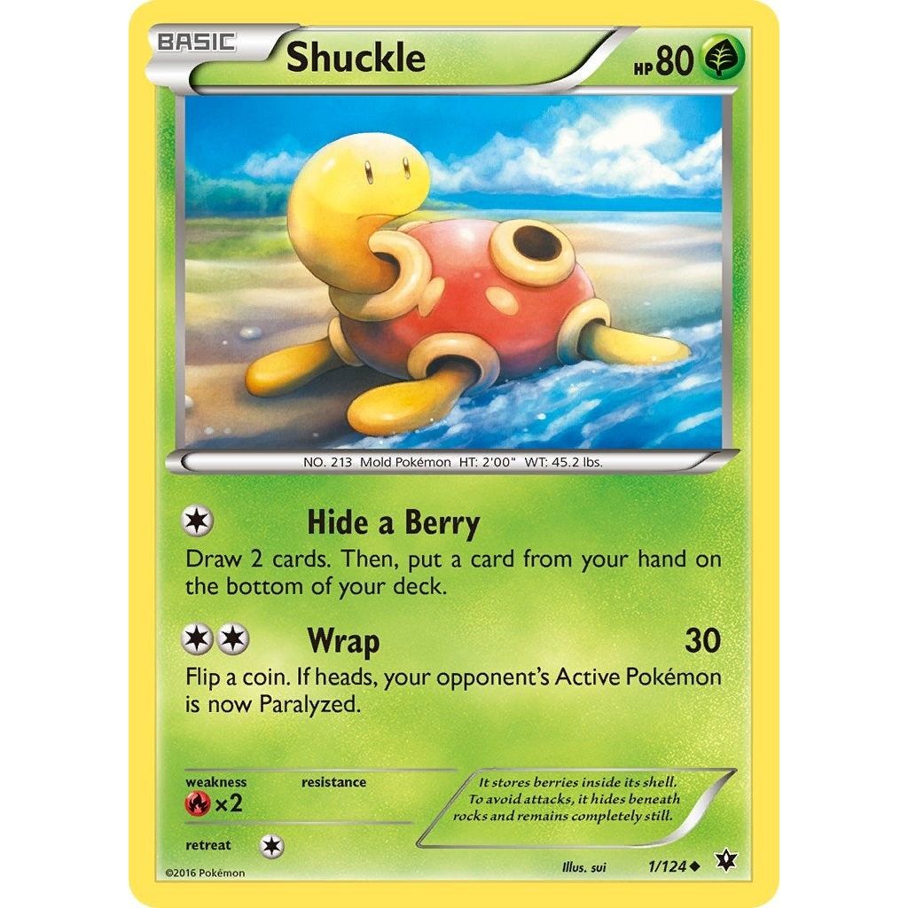 Shuckle (1/124) (FCO)
