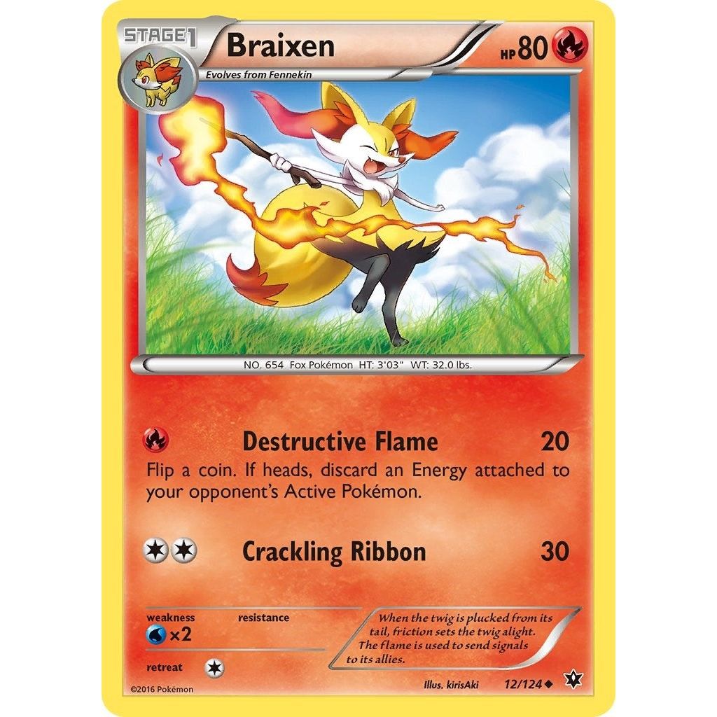 Braixen (12/124) (FCO)