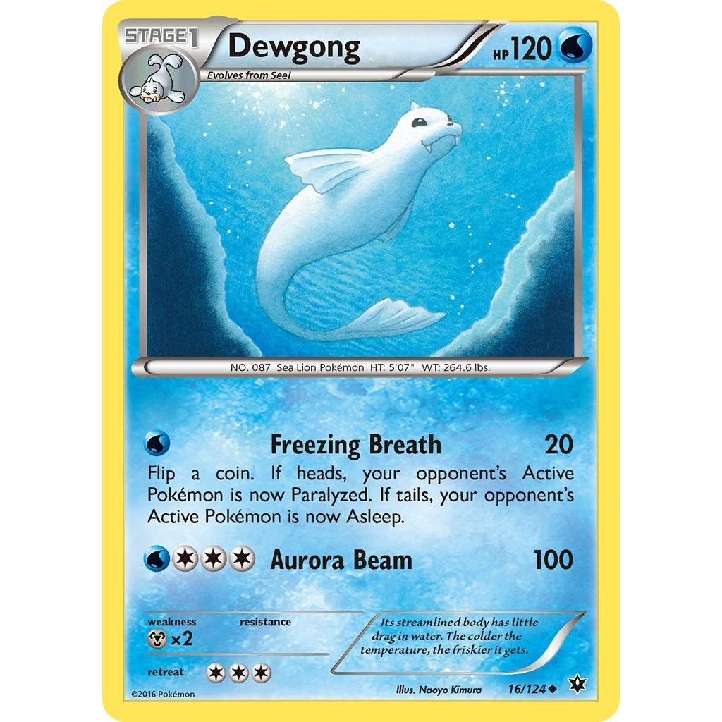 Dewgong (16/124) (FCO)