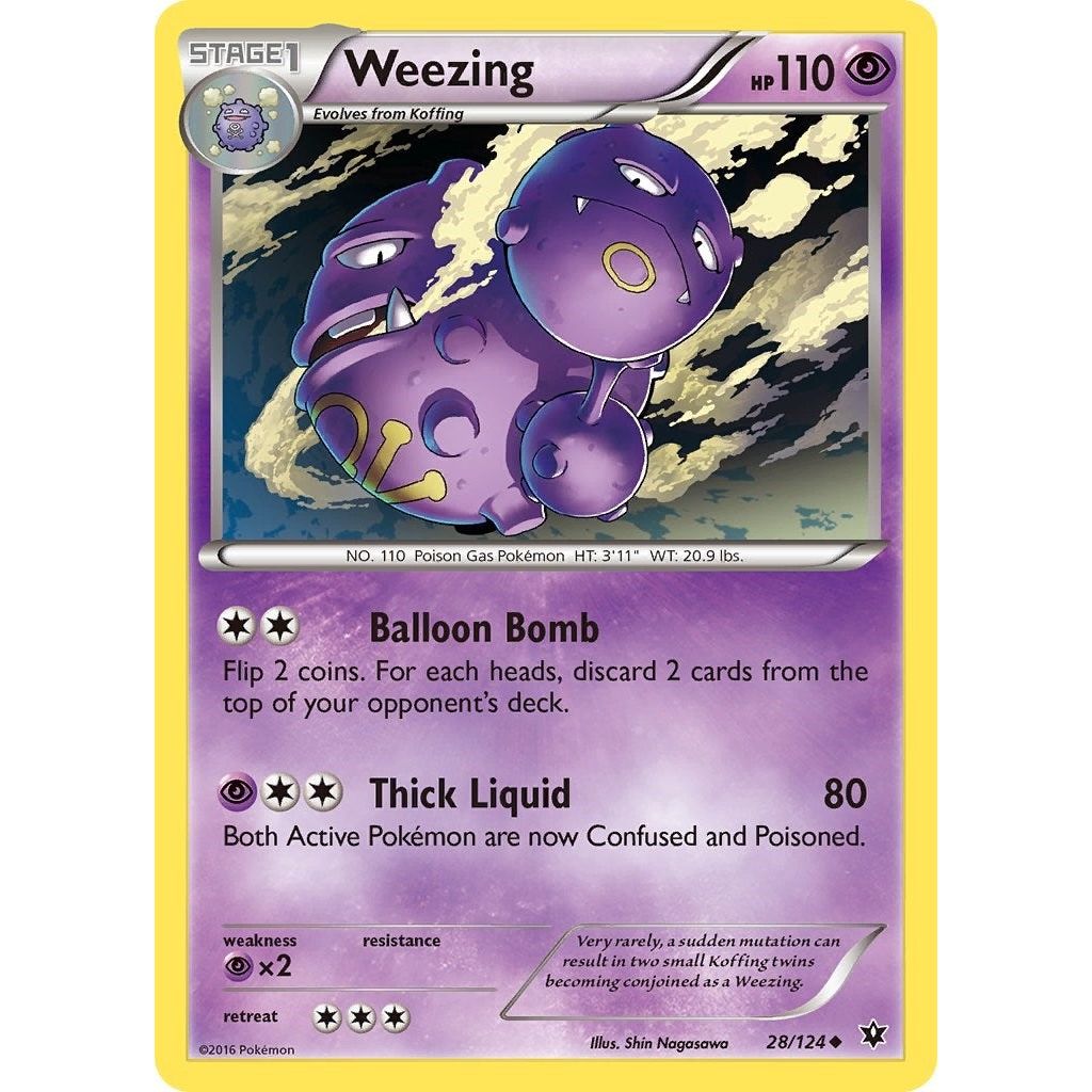 Weezing (28/124) (FCO)