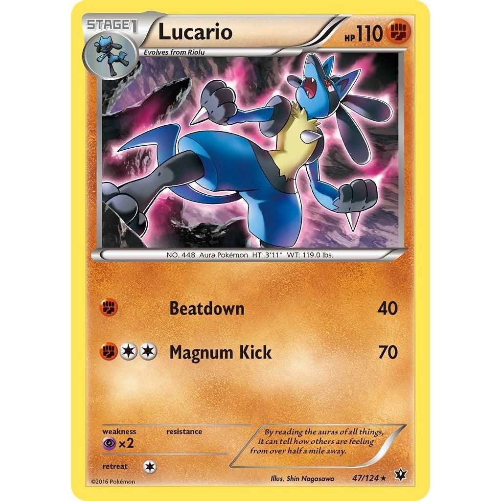Lucario (47) (47/124) (FCO)