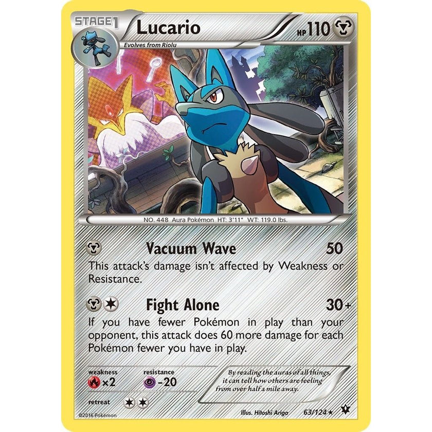 Lucario (63) (63/124) (FCO)