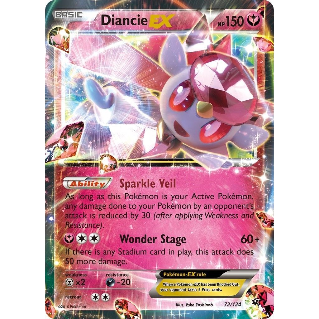 Diancie EX (72/124) (FCO)