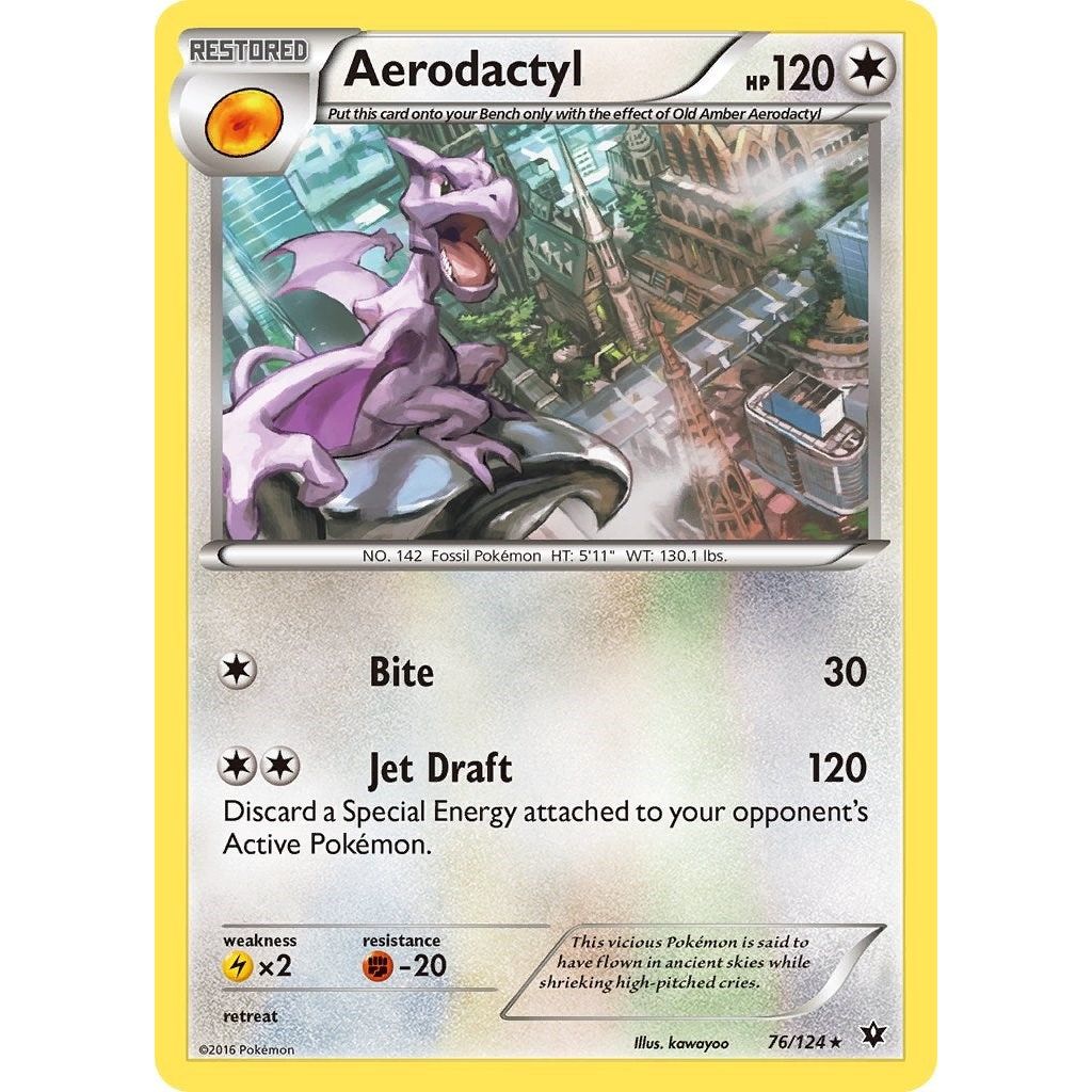 Aerodactyl (76/124) (FCO)