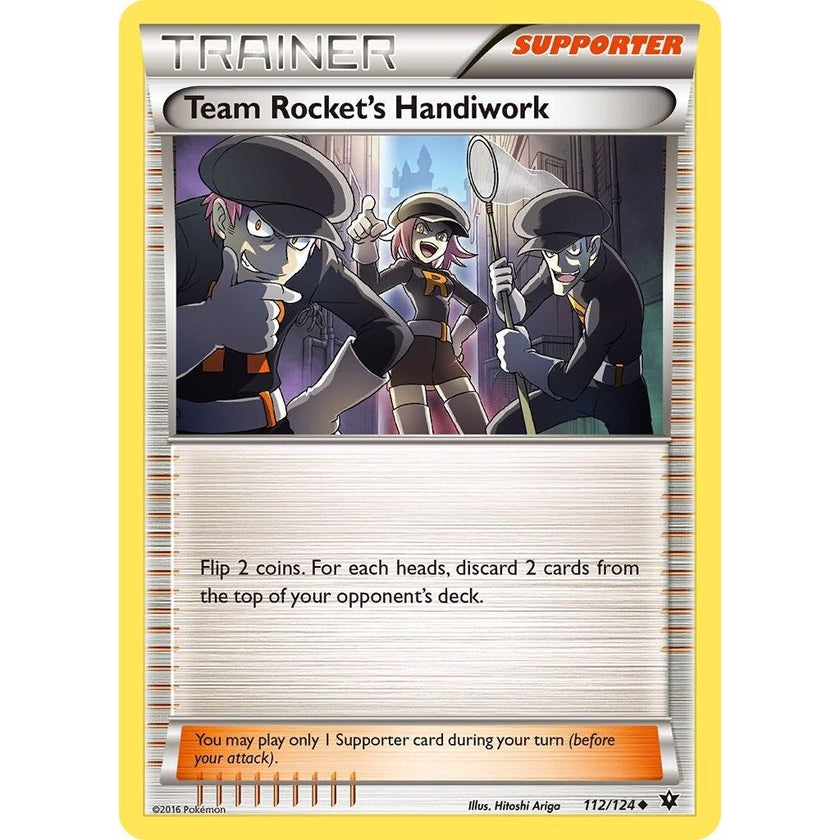 Team Rocket's Handiwork (112/124) (FCO)