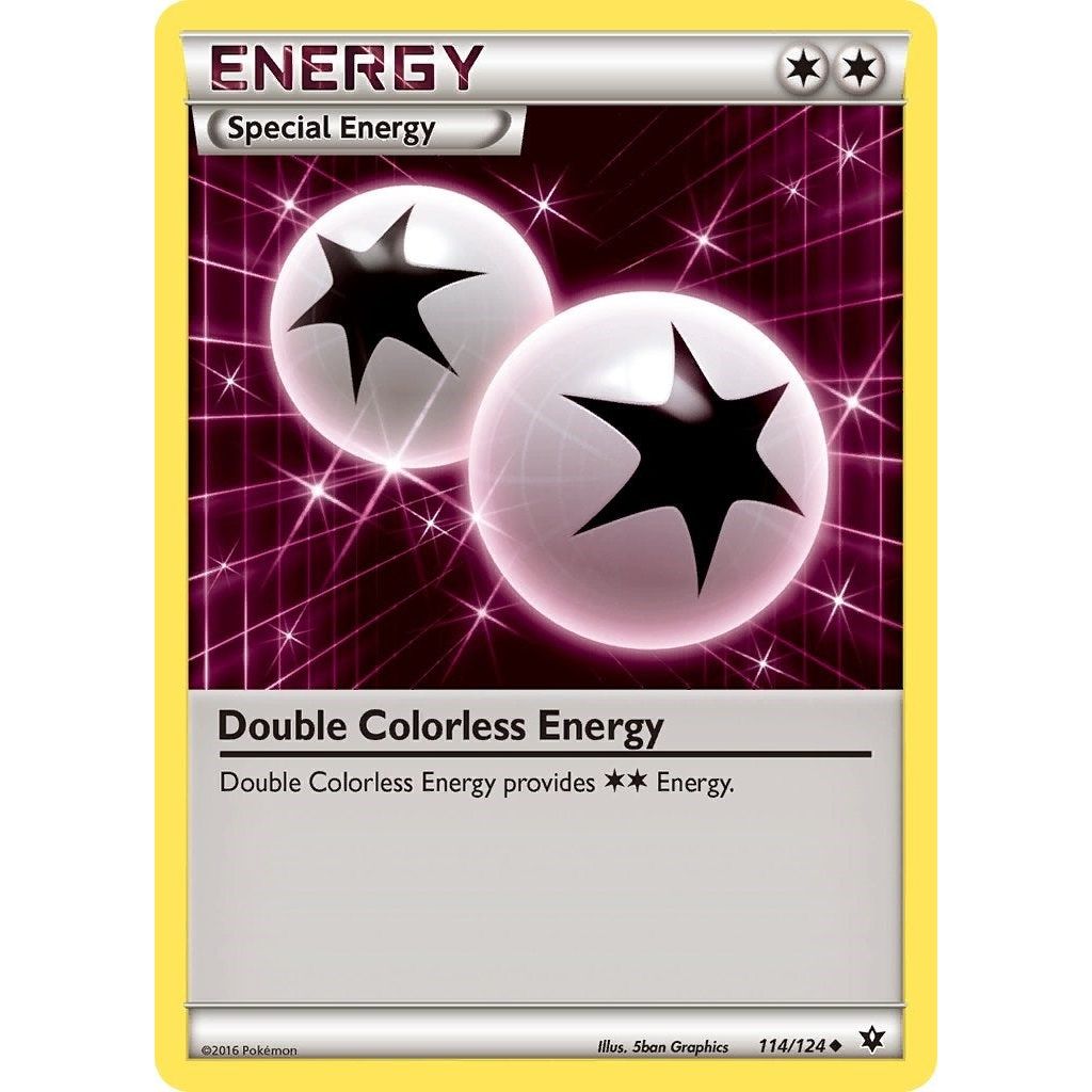 Double Colorless Energy (114/124) (FCO)