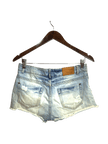 ZARA Women Denim Shorts Regular fit in Blue - 4