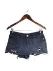 SHEIN Women Denim Shorts Regular fit in Black - M