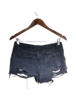 SHEIN Women Denim Shorts Regular fit in Black - M