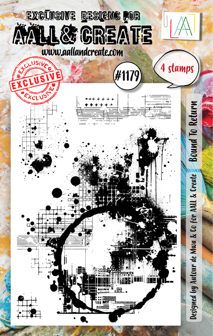 AALL and Create - A7 Stamp Set - Bound To Return