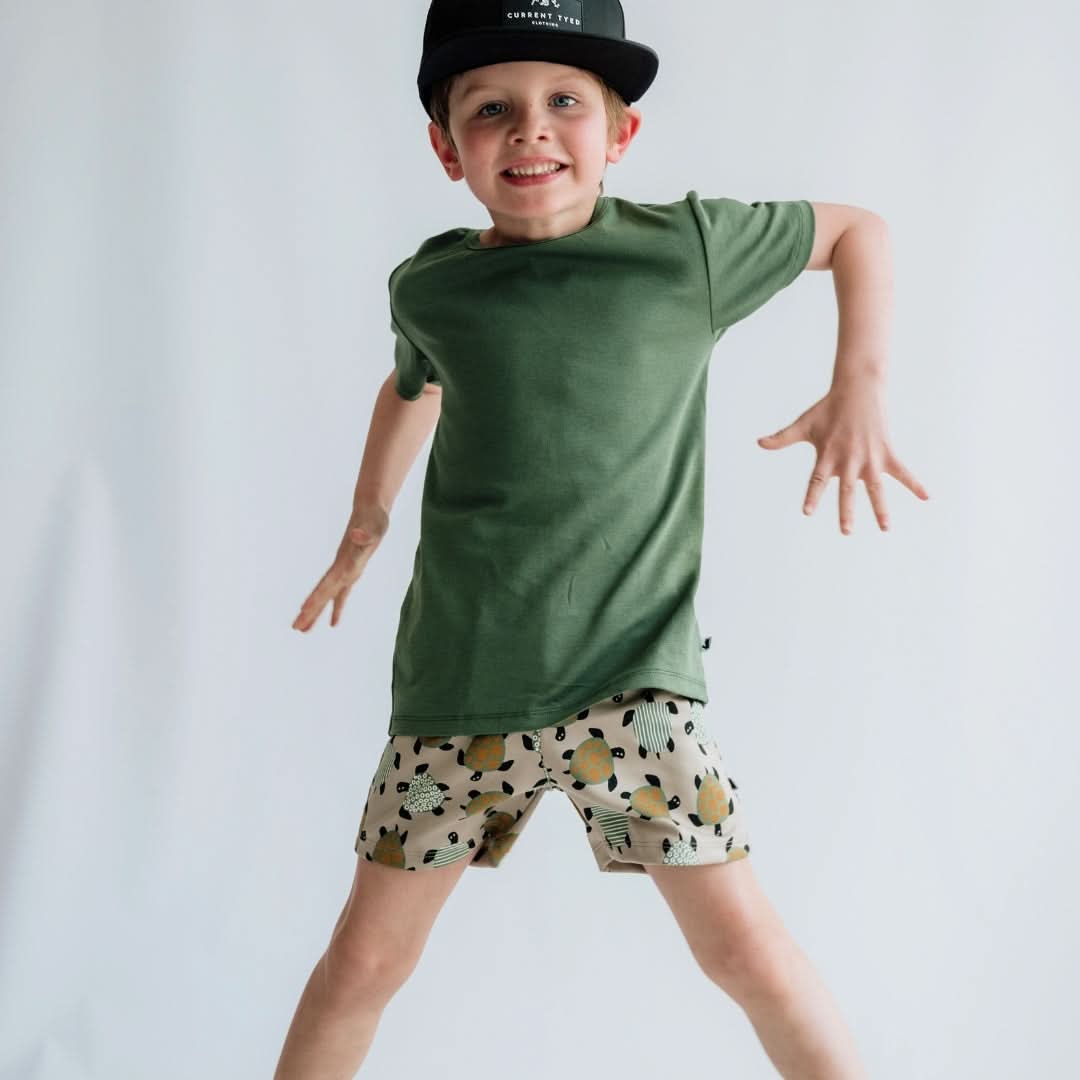 Baby/Kids' Bamboo T-Shirt | Beach Stone