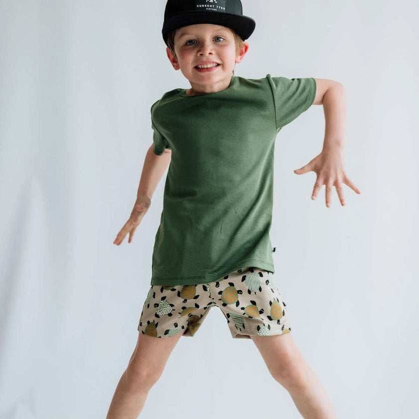 Baby/Kids' Bamboo T-Shirt | Burnt Brick