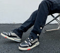 Ankle Snap Denim jeans Pant men straight leg