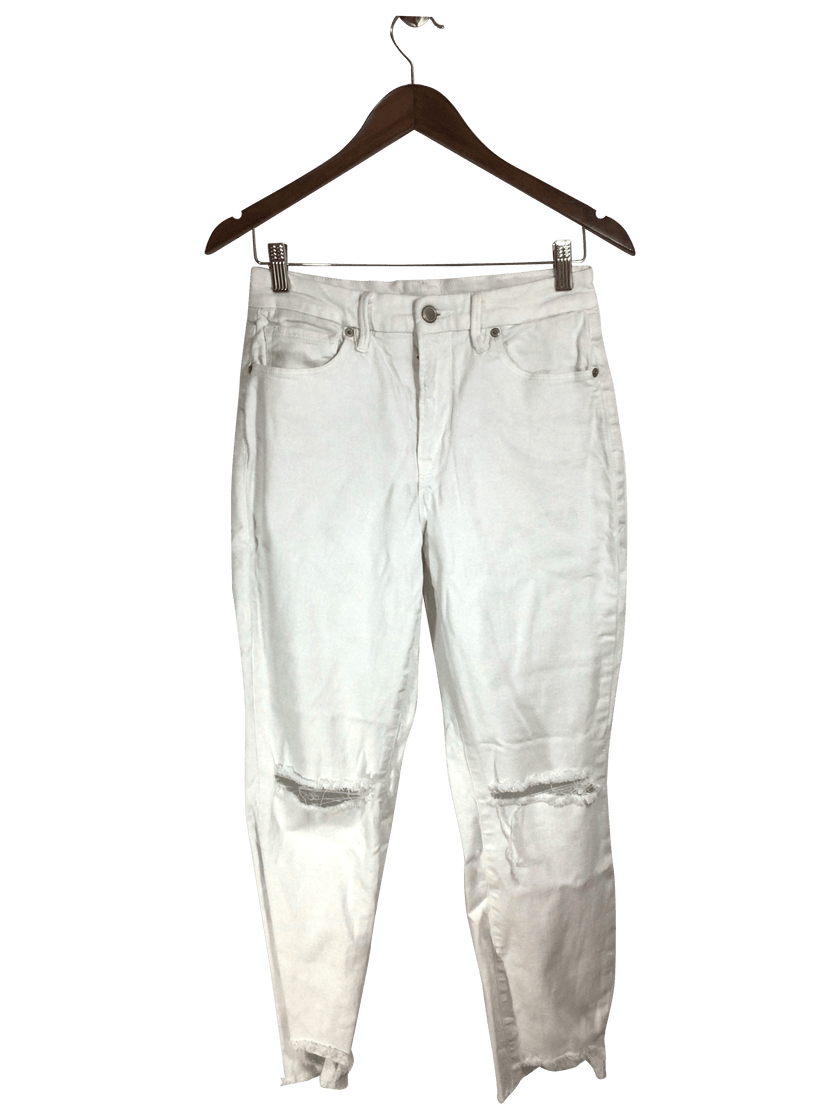 GOOD AMERICAN Women Straight-Legged Jeans Regular fit in White - 4