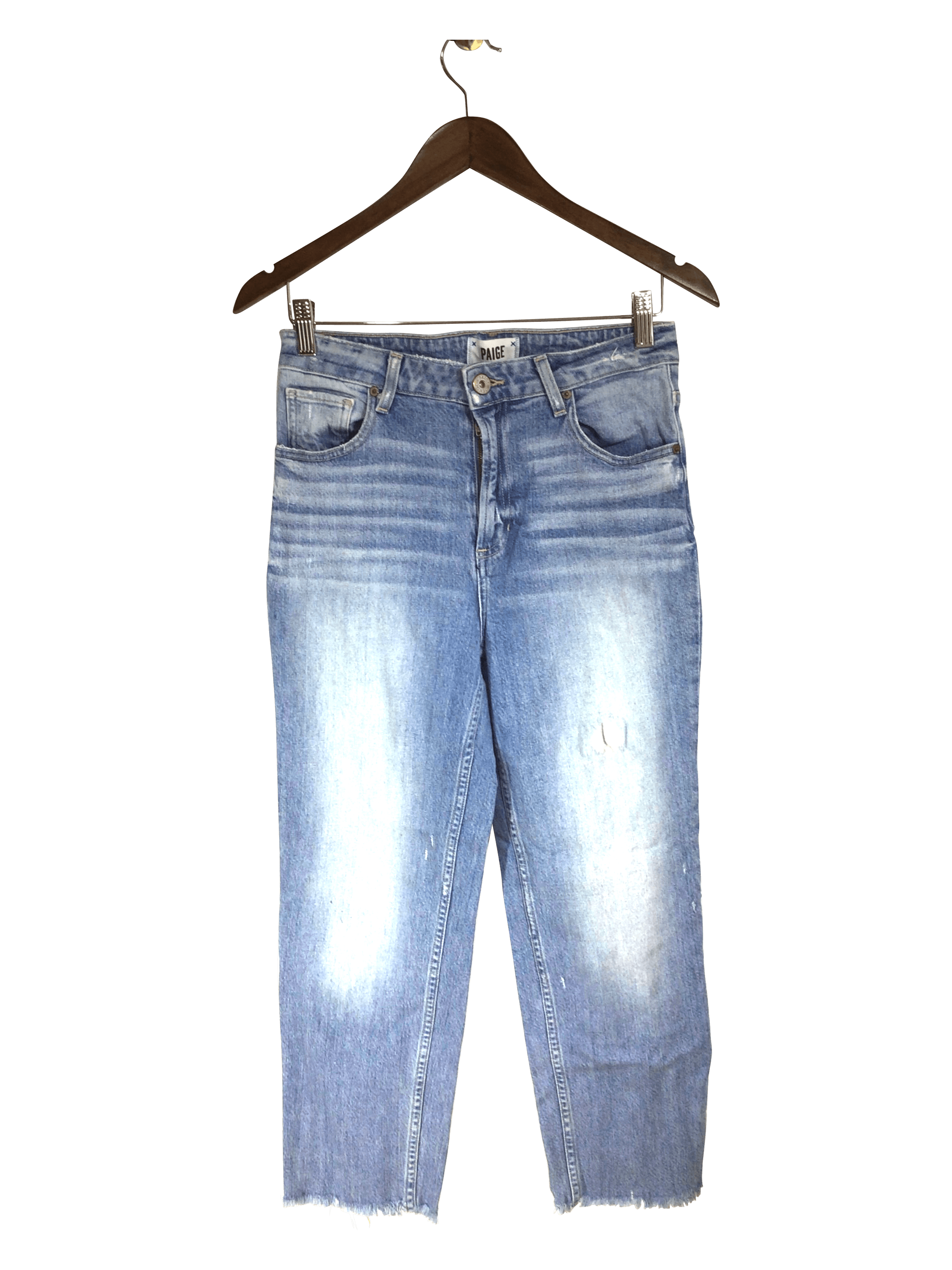 PAIGE Women Straight-Legged Jeans Regular fit in Blue - 28