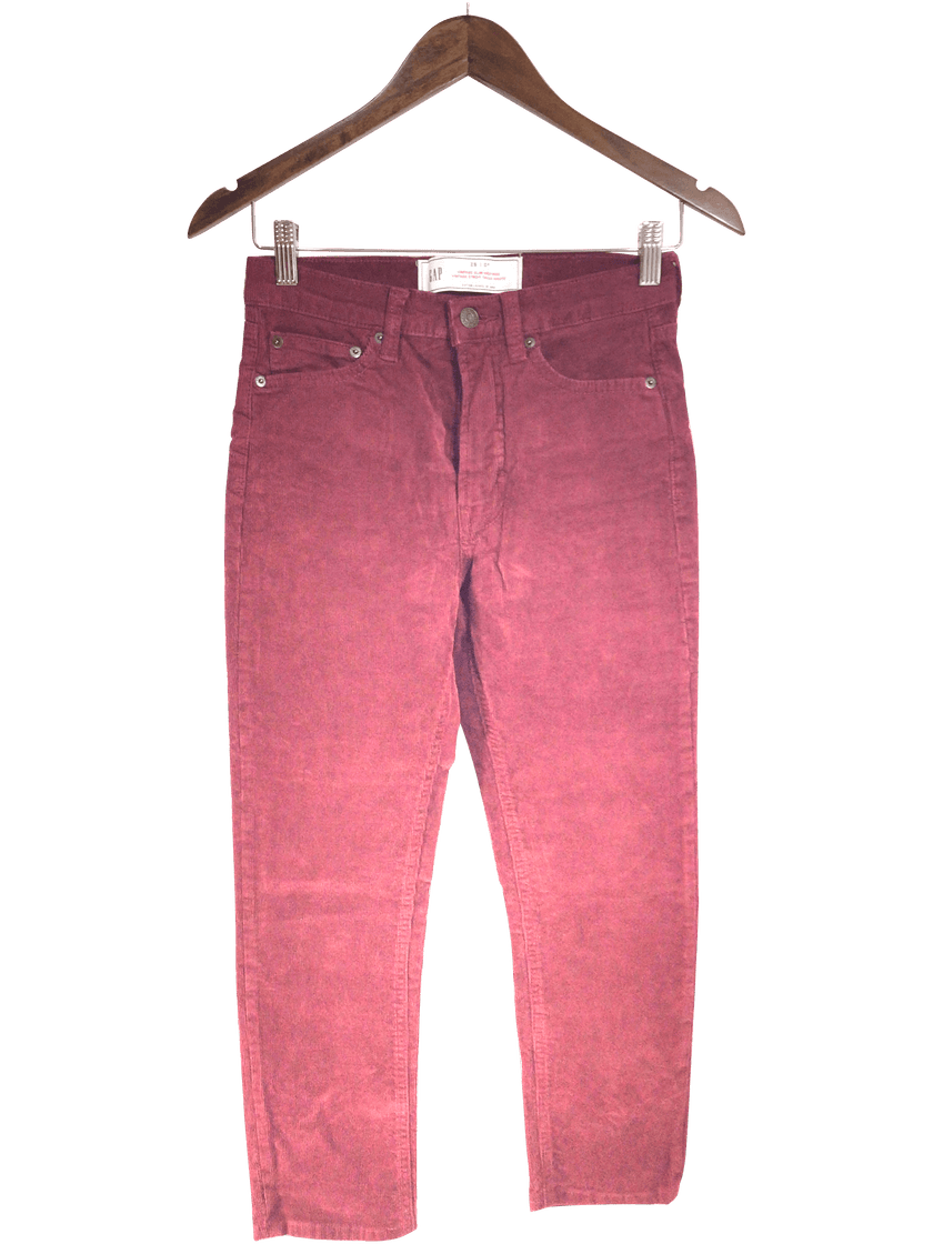GAP Women Straight-Legged Jeans Regular fit in Red - 25