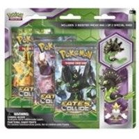 Fates Collide Three Pack Pin Blisters [Zygarde]