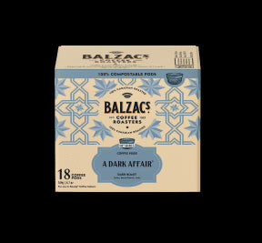 Balzac's Coffee Roasters - A Dark Affair Coffee Pods (18ct)