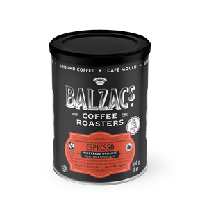 Balzac's Coffee Roasters - Organic Espresso Ground Coffee (300g)