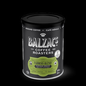 Balzac's Coffee Roasters - Organic Farmers Blend Ground Coffee (300g)