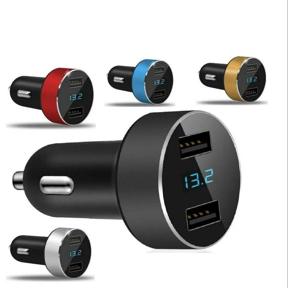 Fast Charging - Automobile Smart Digital LED display car charger