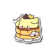 Sanrio - Pom Pom Purin Pancake Small Sticker (B-SIDE LABEL)