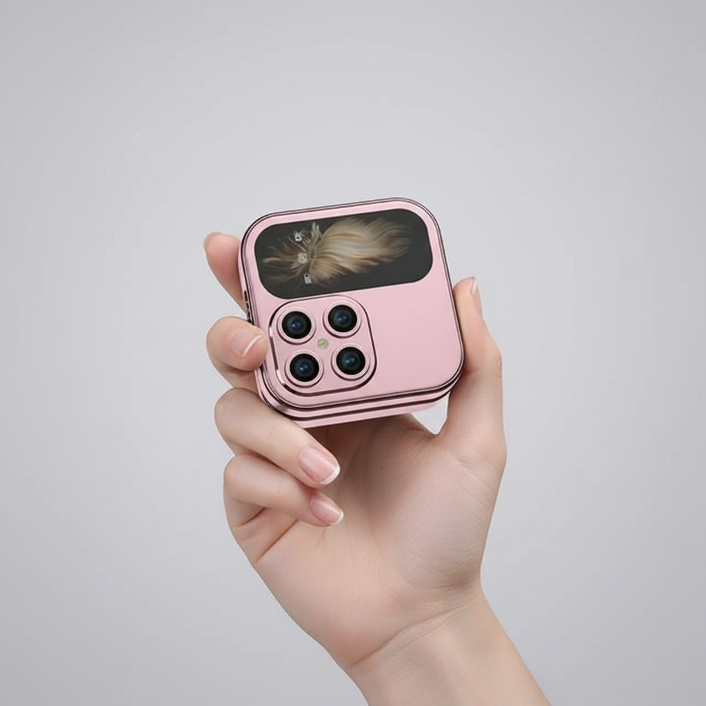 Mini Flip Phone – Dual SIM 2G Folding Mobile Phone with Camera, Multiple Colours