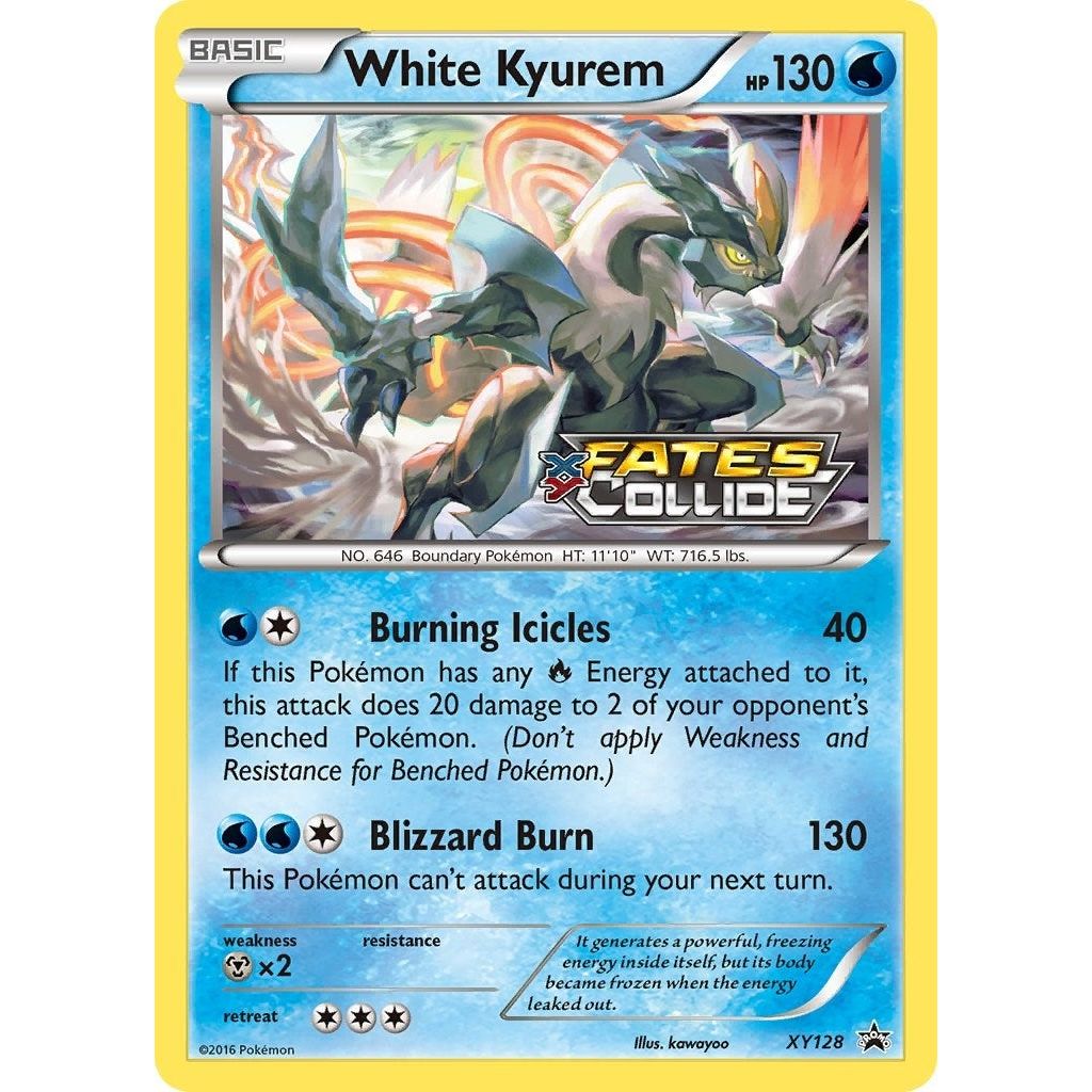 White Kyurem (Prerelease) (XY128) (PR)