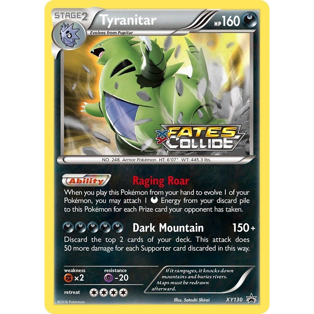 Tyranitar (Prerelease) (XY130) (PR)