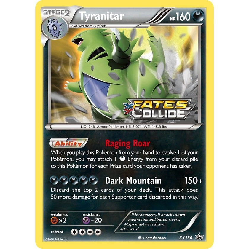Tyranitar (Prerelease) (XY130) (PR)