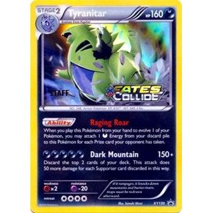 Tyranitar - XY130 (Prerelease) [Staff] (XY130) (PR)