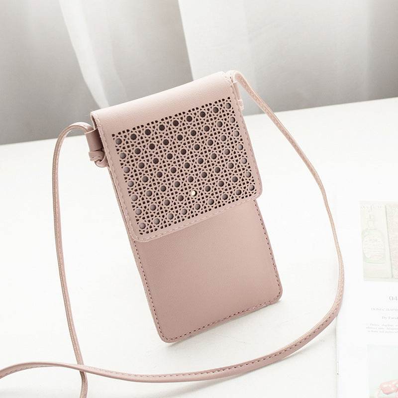 Cross Body Mobile Phone Bag Touching Screen