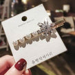 Elegant Pearl Bling Hair Clip