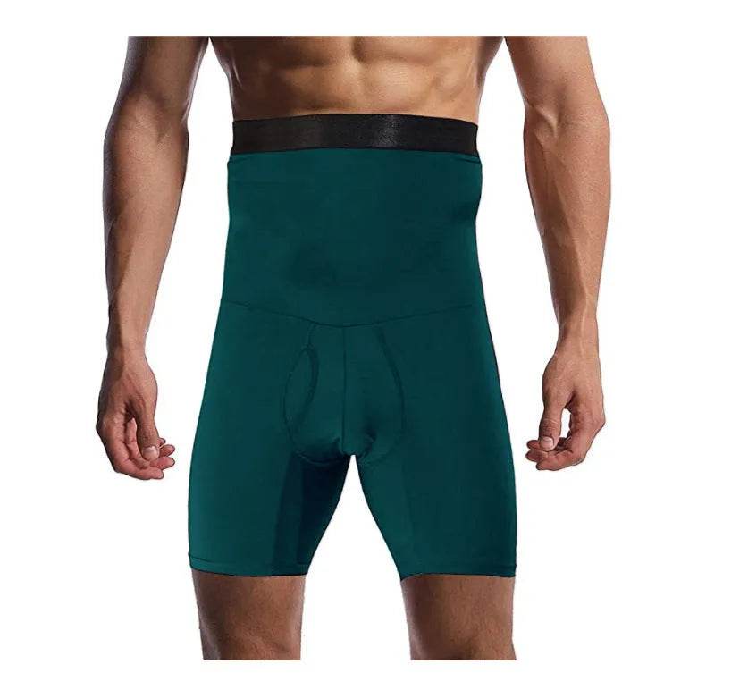 Men's Shapewear High Waist Trainer Ball sack Briefs with pouch