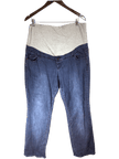 THYME MATERNITY Women Straight-Legged Jeans Regular fit in Blue - XXL