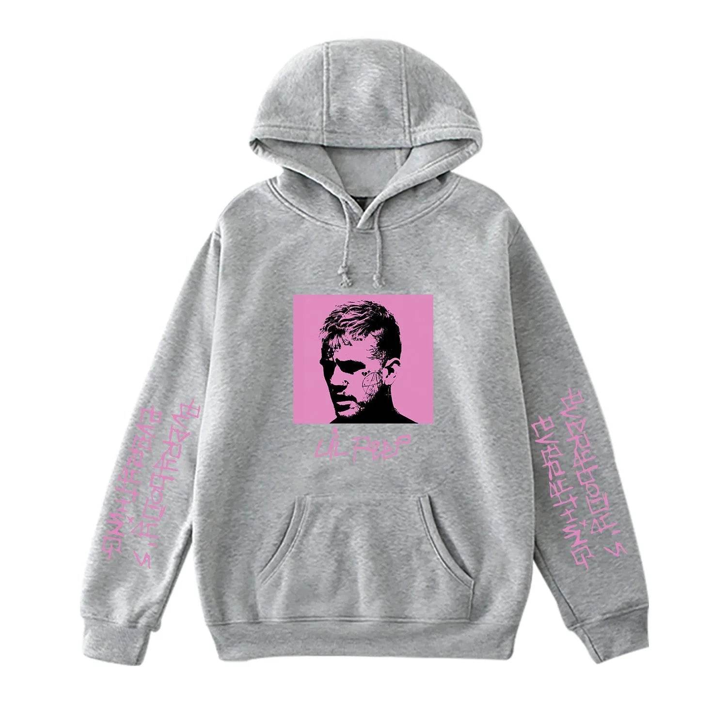 Lil Peep Drawstring Hooded Sweatshirt Pullover Pocket Unisex Hoodie